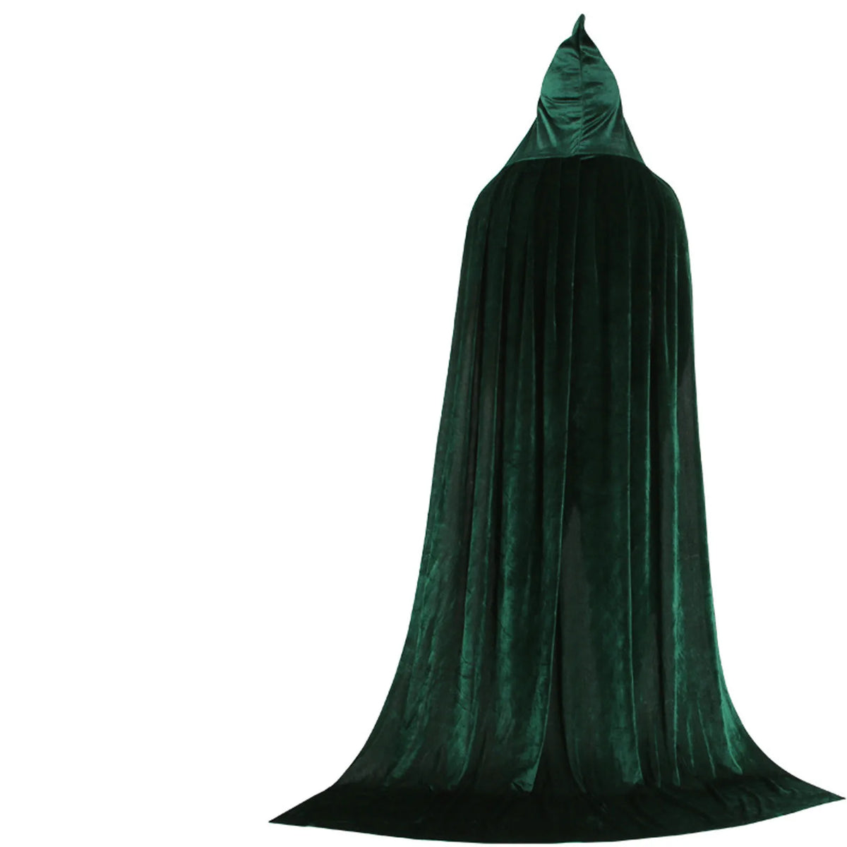 Hooded Velvet Costume Cloak