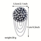 Spiked Nipple Pasties | Chain Drape | Gothic Stage