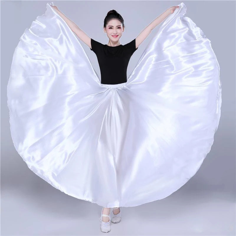 Satin Dance Skirt | Full Swing