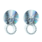 Laser Holographic Nipple Covers | Rhinestone Pendant Pasties