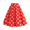 Polka Dot Midi Skirt | High Waist | S–XXL