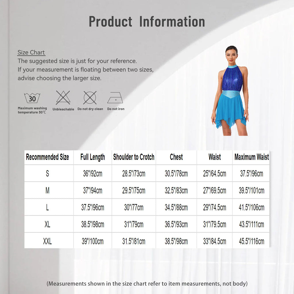 Starlight Metallic Rhinestone Lyrical Dance Dress
