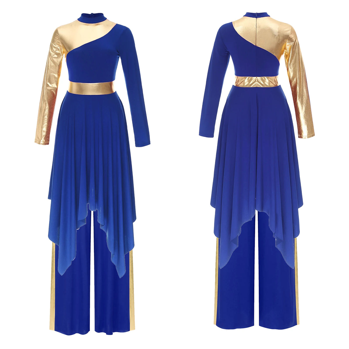 Praise Dance Set | Metallic Contrast