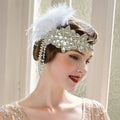 1920s Flapper Headband | Feather Detail