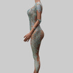 Sparkly Rhinestone Bodysuit - Performance Dancewear