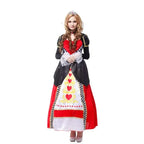 Queen of Hearts Costume | Alice in Wonderland | Royal Cosplay Dress