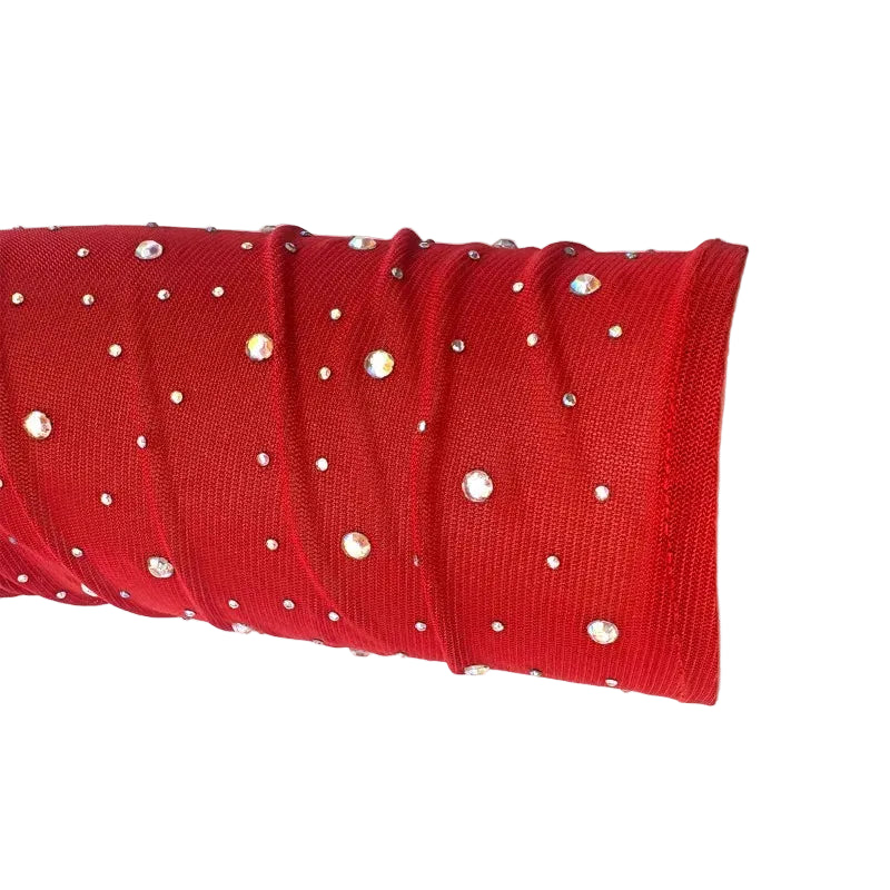 Rhinestone Mesh Opera Gloves | Fingerless | 3 Colors
