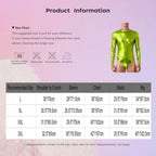 Men's Metallic Bodysuit | Zip Front