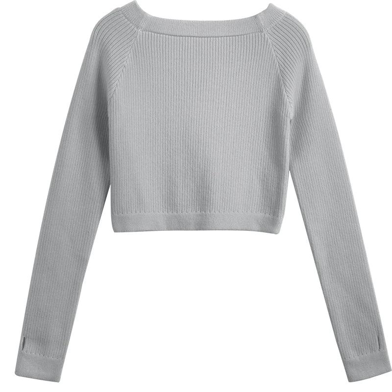 Ballet Knit Sweater | Cropped Warm-Up | M–XL