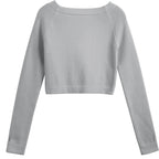 Ballet Knit Sweater | Cropped Warm-Up | M–XL