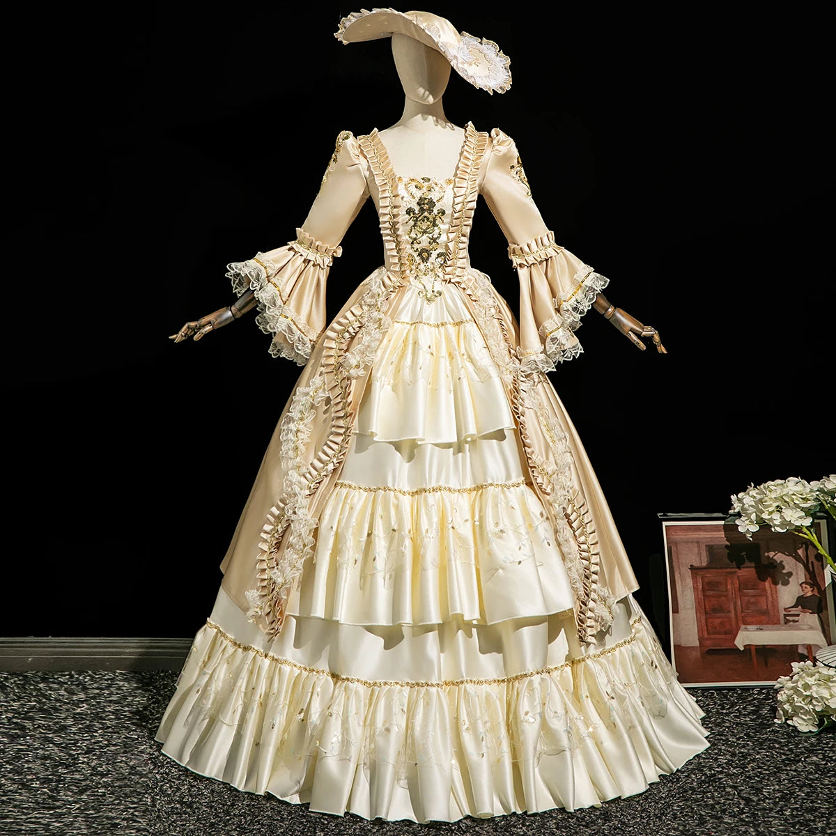 Victorian Ball Gown | Baroque Masquerade Dress