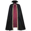 Vampire Cape | Red Lining | Metal Chain Clasp