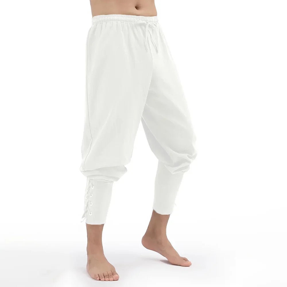 Men’s Medieval Trousers | Lace-Up Cuffs