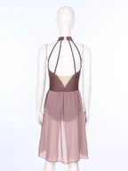 Lyrical Dance Dress | Rhinestones & Draping