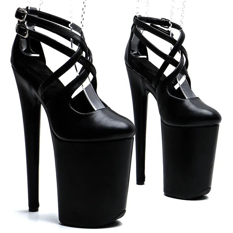 9-Inch Closed-Toe Platform Sandals