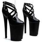 9-Inch Closed-Toe Platform Sandals