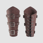 Buckled Faux-Leather Bracer | Single