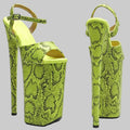 Suede 10-Inch Platform Pole Dance Heels