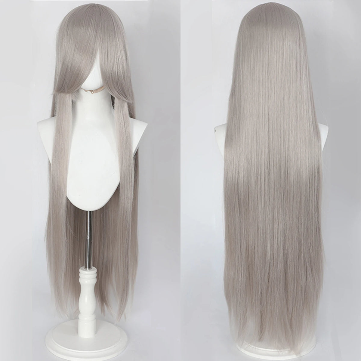 Long Straight Wig | Fringe | 100 cm