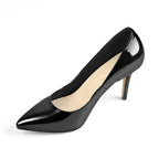 Patent Leather Pumps | Pointed Toe | 10cm Thin Heel