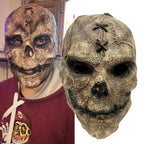 Stitched Skull Mask | Horror Detail