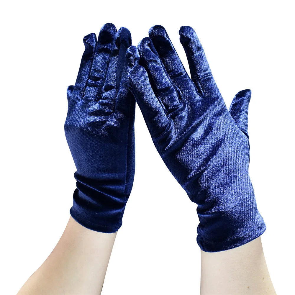 Velvet Wrist Gloves | Classic Finish