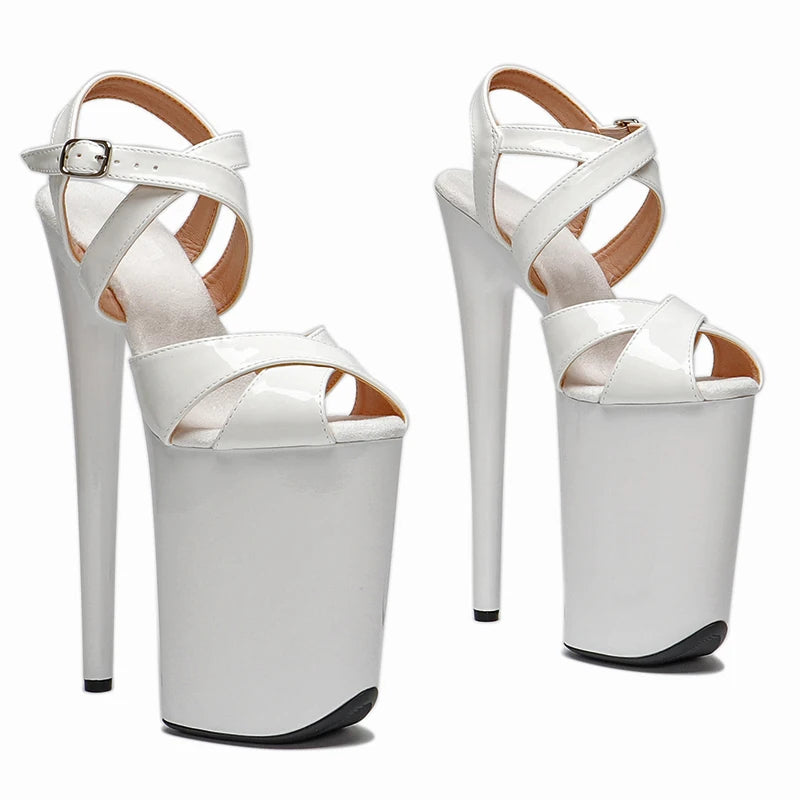 9-Inch Patent Platform Sandals