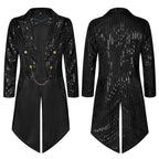 Men's Sequin Tailcoat | Longline Silhouette