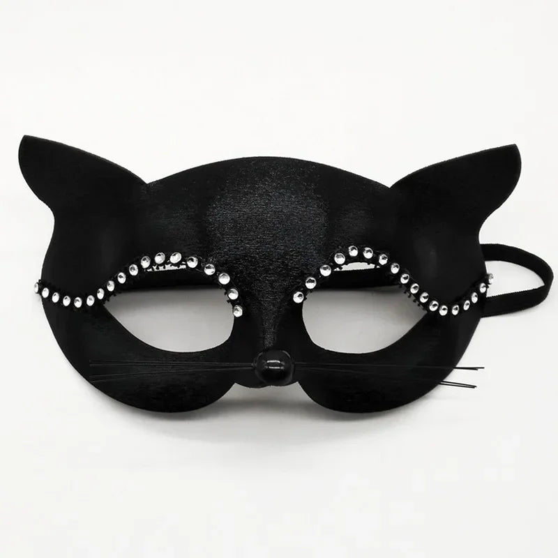 Cat Ear Lace Mask | Half-Face | 12 Styles