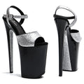 23cm Glitter Platform Sandals - Trendy Fashion Party Dance Heels