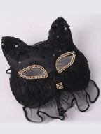 Venetian Cat Mask | Lace & Veil | 16 Styles