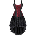 Burlesque Corset Dress | Lace Skirt | Overbust & Straps