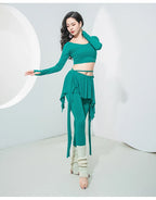 Belly Dance Practice Set | Long Sleeve Top & Pants