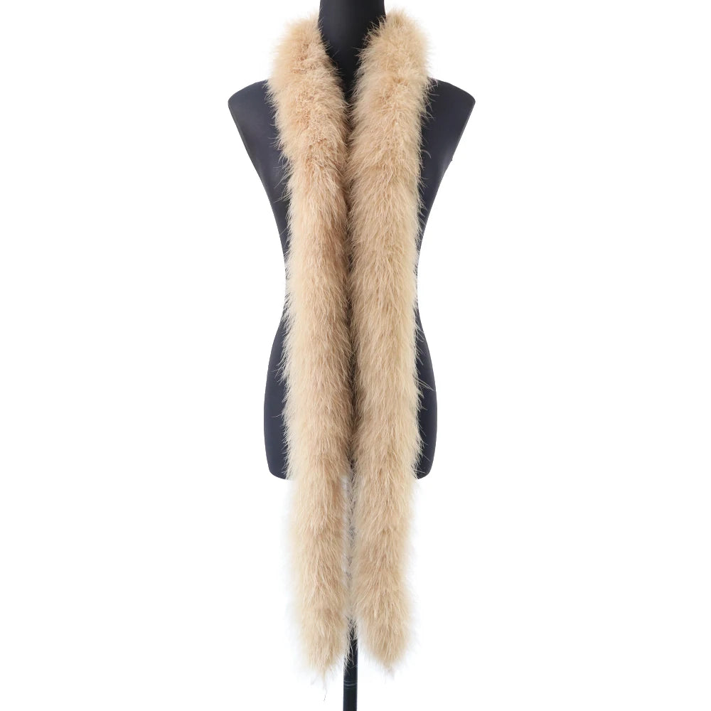 Turkey Feather Boa | Soft Stage Glamour
