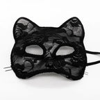 Cat Ear Lace Mask | Half-Face | 12 Styles