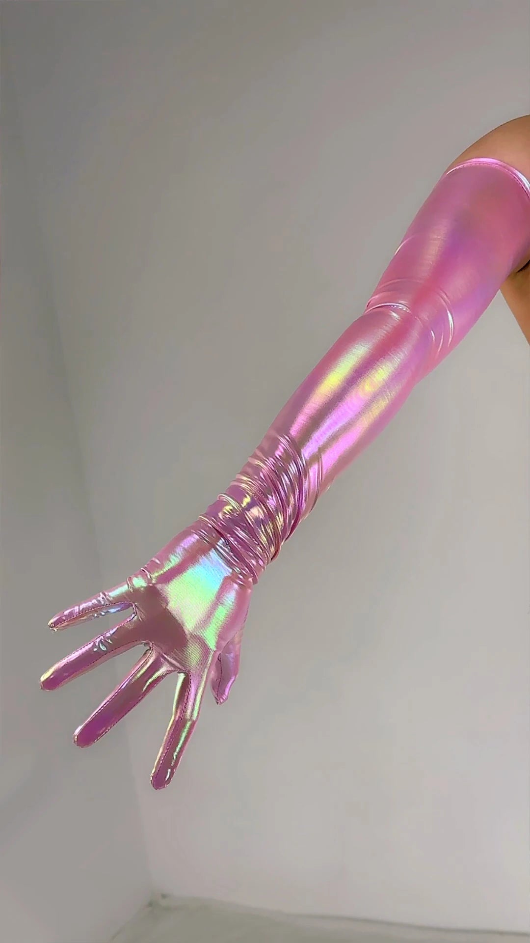 Opera Gloves | Holographic Metallic | Touchscreen