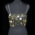 Starlight Star Sequin Waist Chain Skirt