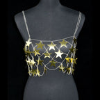 Starlight Star Sequin Waist Chain Skirt