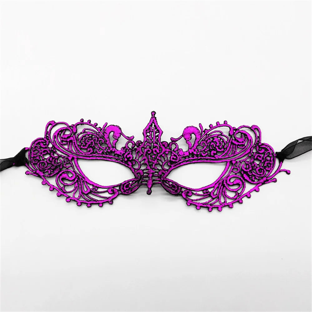 Lace Masquerade Eye Mask | Hollow Filigree | 28 Styles