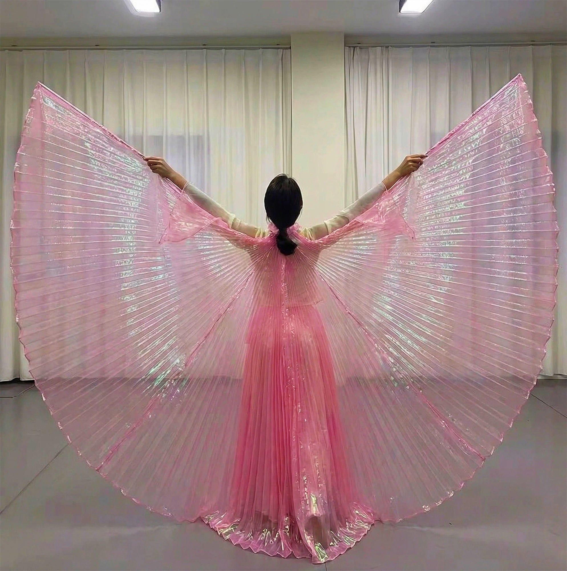 Belly Dance Isis Wings | Iridescent | Split & Solid