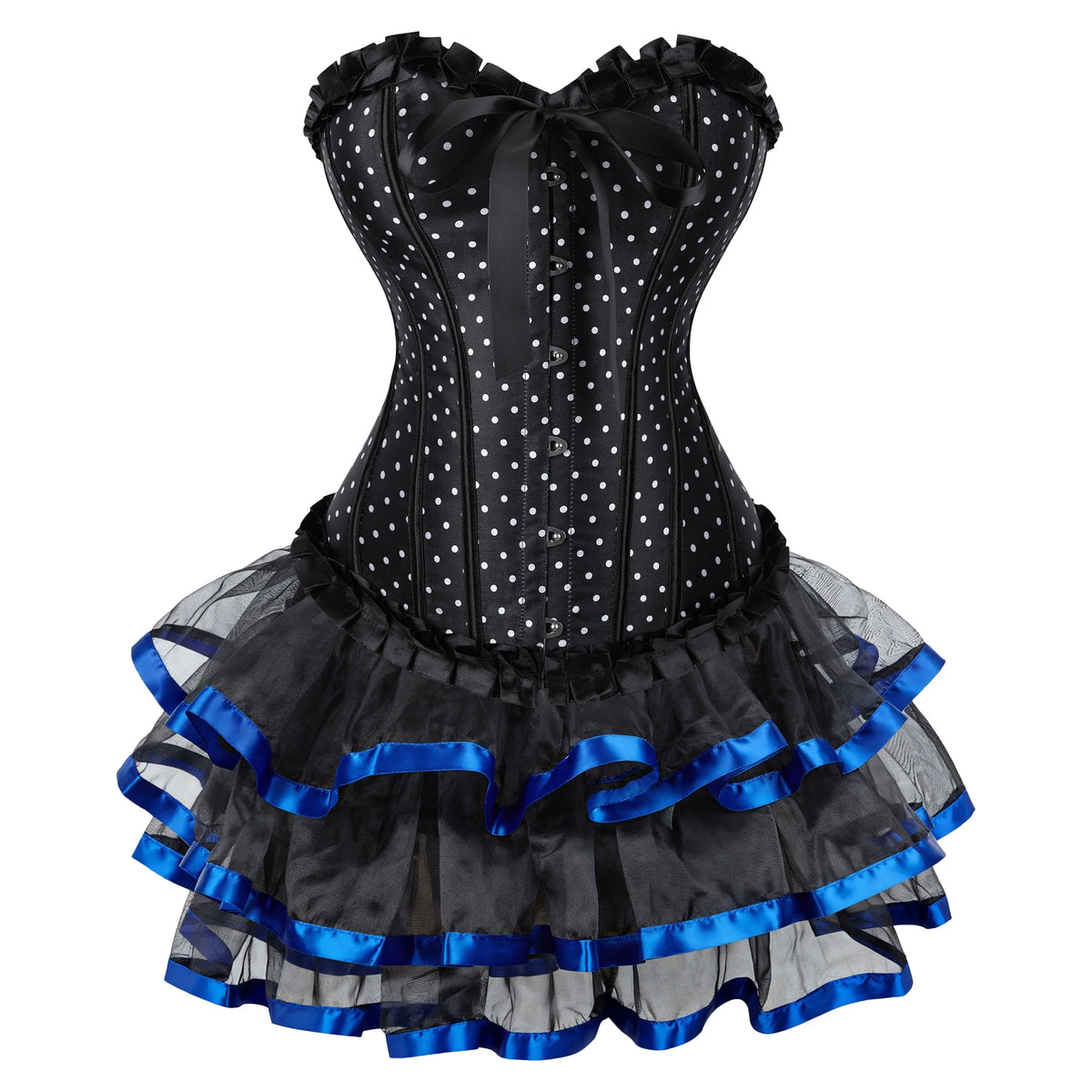 Gothic Overbust Corset | Skirt Options