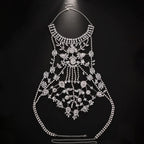 Crystal Rhinestone Body Chain | Statement Chest Chain
