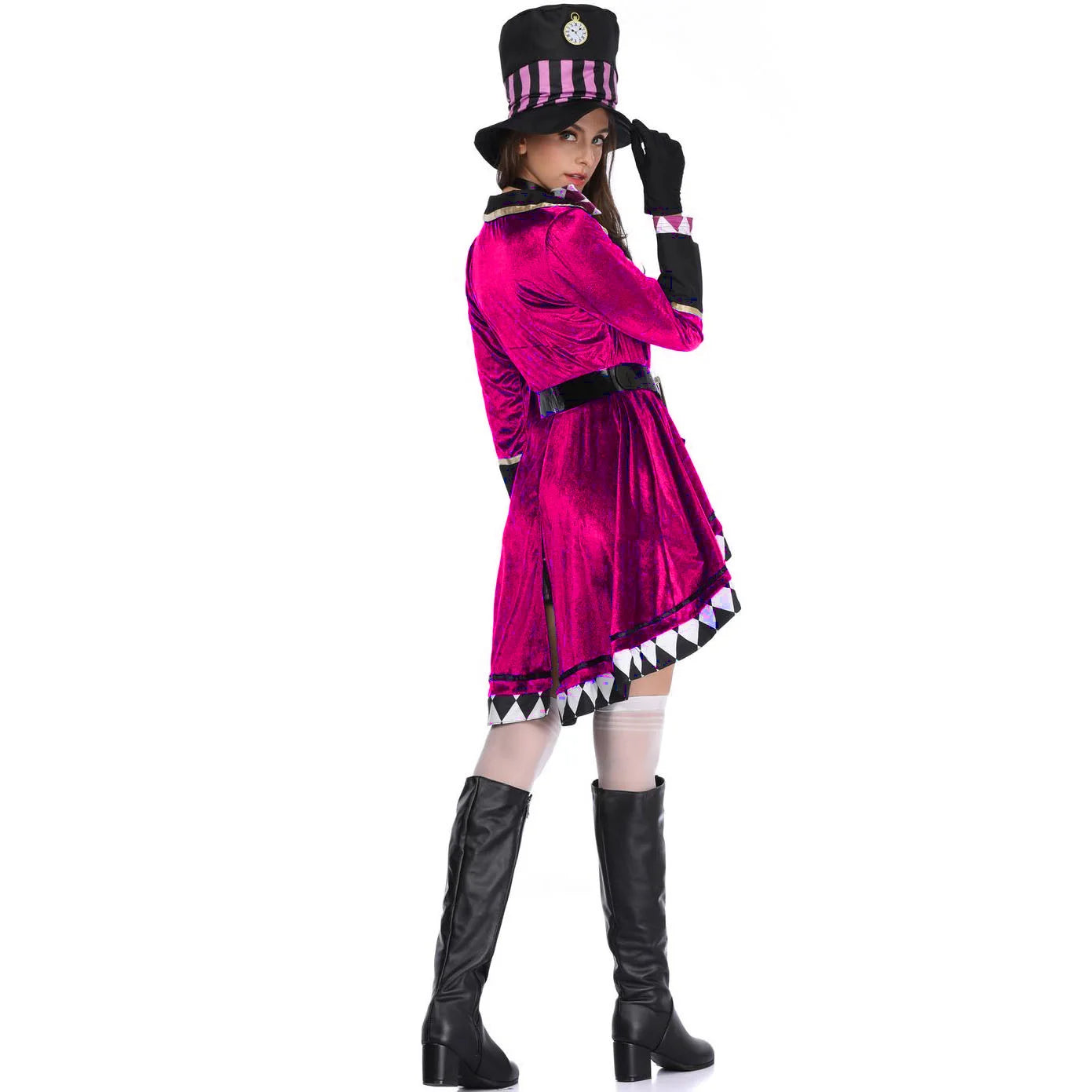 Mad Hatter Ringmaster Costume | 5-Piece Set | M–XXL