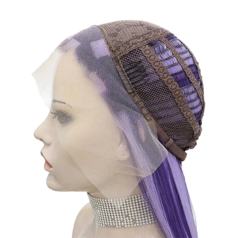 44" Super Long Straight Lace Front Wig – Bold Performance Colors