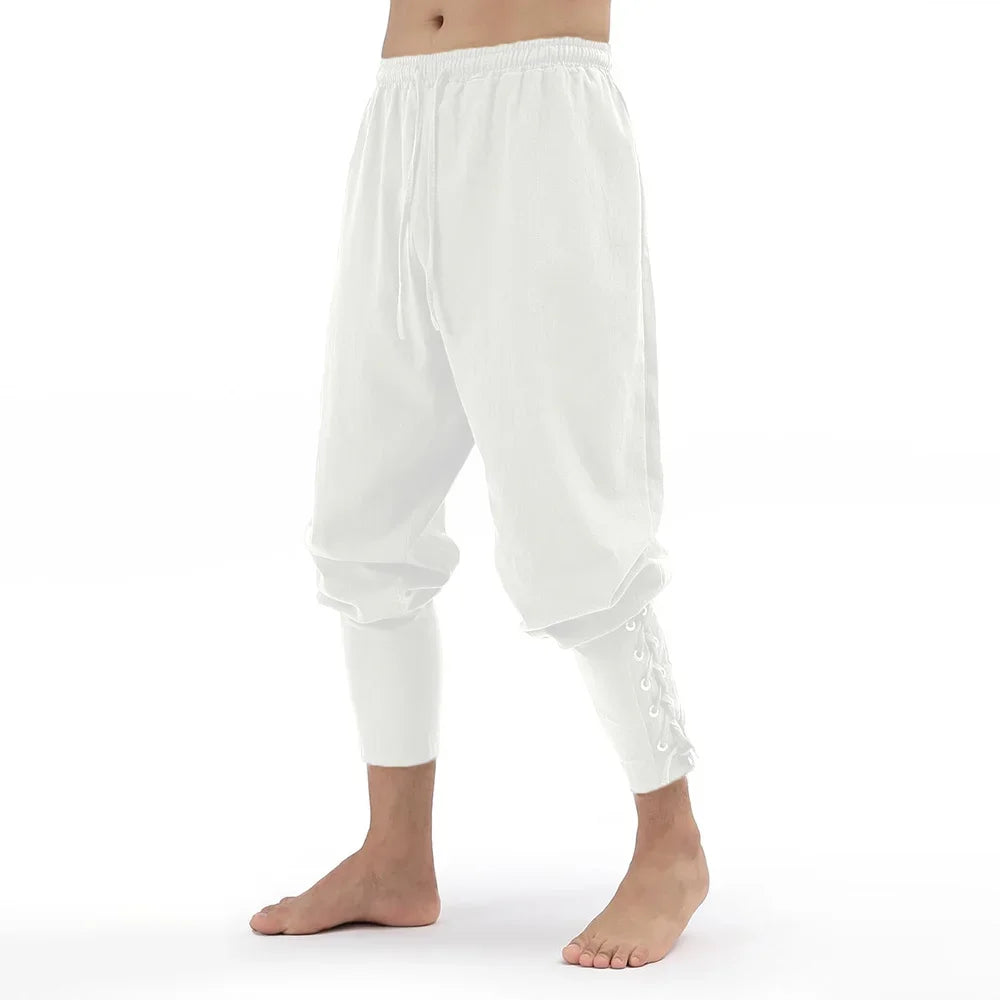 Men’s Medieval Trousers | Lace-Up Cuffs