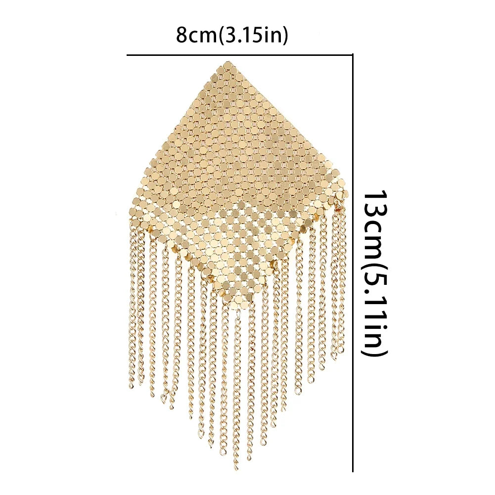 Rhinestone & Metal Nipple Covers - Reusable Pasties for Performers