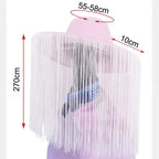 Wide-Brim Felt Hat | Dramatic Fringe