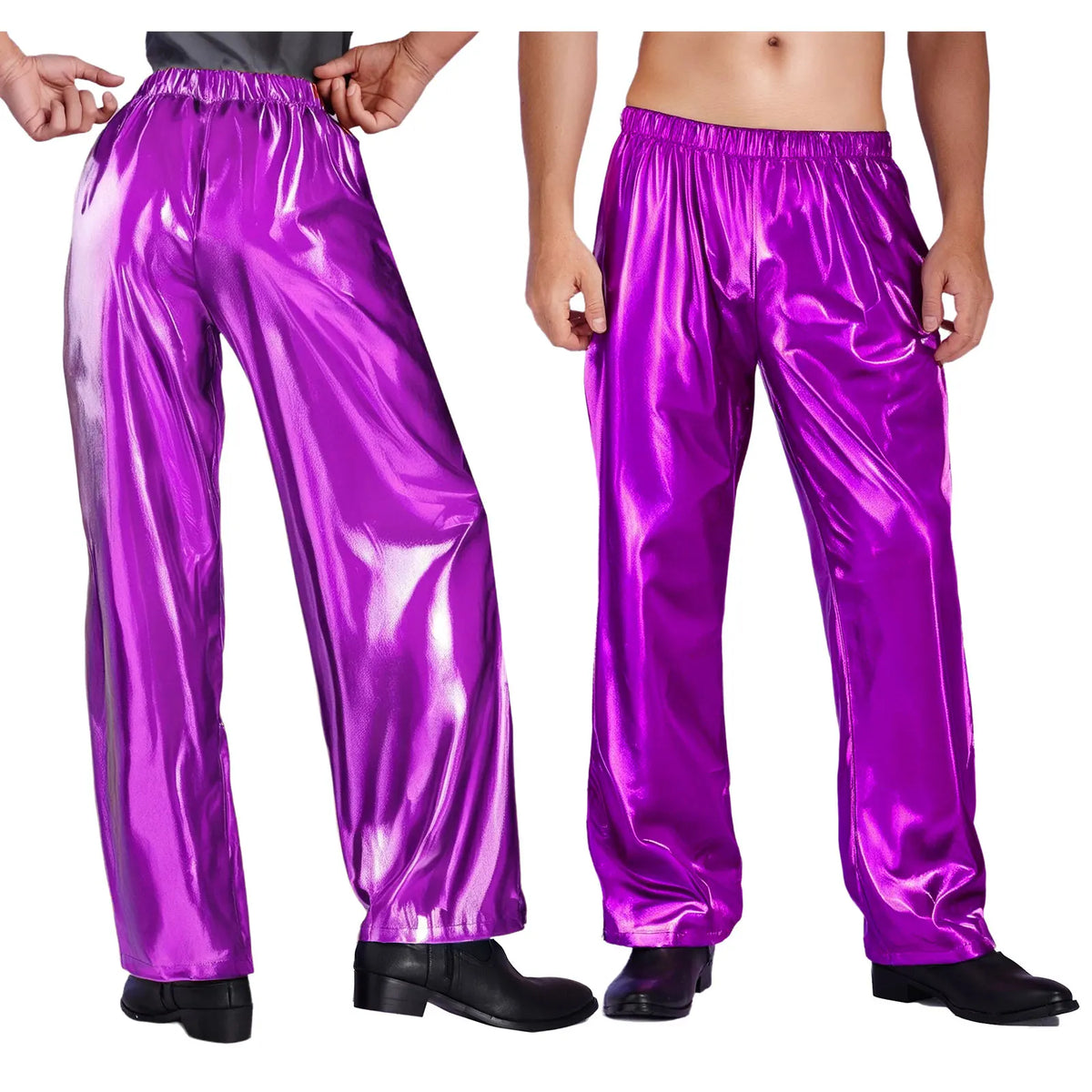 Men’s Metallic Dance Pants | Relaxed Fit