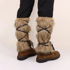 Faux-Fur Viking Leg Wraps | Costume