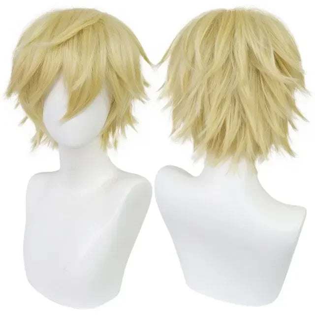 Short Cosplay Wig | Spiky Layers | 30 cm